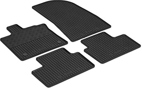 Gummi Fußmatten passend für Renault Captur II ab 2020/Renault Symbioz ab 2024/Mitsubishi ASX ab 3/2023 AZUGA AZ10091960 Gummimatten Automatten