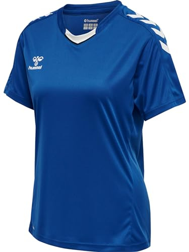 hummel Womens hmlCore Xk Poly T-Shirt, Blue, Large