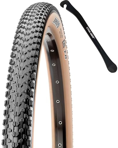 Ikon 26x2.2 EXO Mountain Bike Tire Puncture Protection Bundle with Cycle Crew Tire Lever