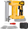 Cordless Brad Nailer, Cordless Nail Staple Gun Compatible with Dewalt 18V Battery, 2 in 1 Electric Stapler Nailer with 100 Nails and 500 Staples, Nail Gun/Staple Gun for Carpentry, Upholstery
