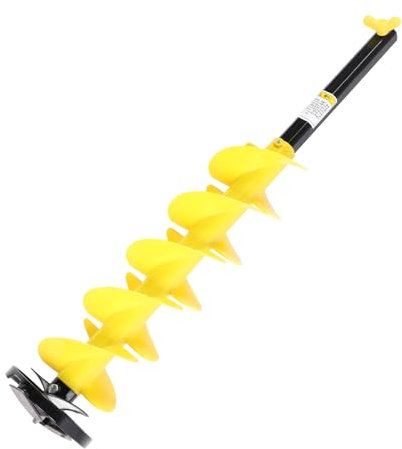 NINGXUE Punta per trivella per Ghiaccio Punta per trivella elettrica Punta per trivella Compatibile con mandrino da 1/2 per trivella per Pali di Ghiaccio