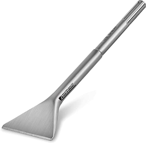 S&R Scalpello SDS MAX Largo a Spatola 350 x 105 mm per Ceramica Piastrelle Muratura. Made in Germany - Qualità Industriale