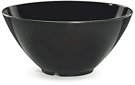 GET B-791-BK Large Melamine Serving Bowl, 4 Quart, Black