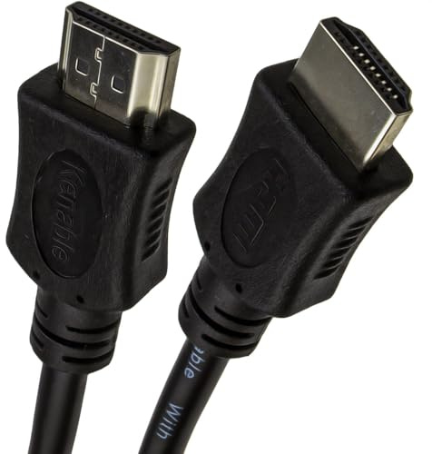 HDMI câble Haute Vitesse 1080p HD TV Blindé Cordon 1,2 m [1.2 mètre/1,2m]