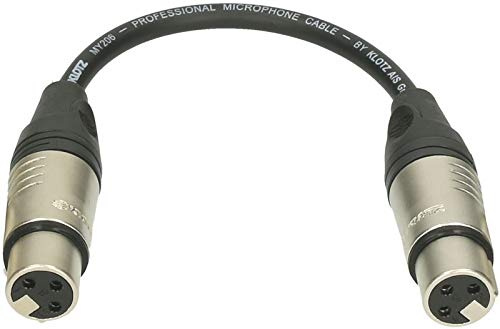 KLOTZ XLR-adapter gender-changer (XLR fm till XLR fm)