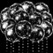 10 paquetes de globos LED, globos luminosos, globos luminosos, globos luminosos, globos LED de 24 pulgadas, globos de cumpleaños con luz, guirnalda de luces para cumpleaños, día de San Valentín,