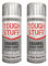 2 x 400ml Silver Gloss Spray Paint – Multi-Purpose Enamel Aerosol for Wood, Metal, Plastic, Crafts – Quick Drying, Interior & Exterior Use – High Shine Finish