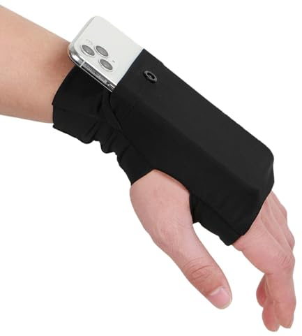 Sirseon Handgelenktasche, Handgelenkschweißbänder | Tragbares Armband mit Taschen - Lauf-Handgelenktasche mit Reißverschluss, kleine Aufbewahrungstaschen zum Laufen, Wandern, Training