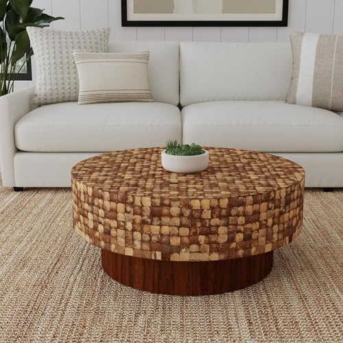 East at Main Mila Coconut Coffee Table (Natural Large)