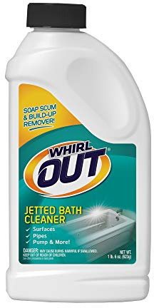 OUT Jetted Bath and Hot Tub Cleaner, 22 Ounce, White, WO06N