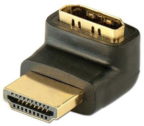 Lindy 41086 Adattatore Mini HDMI Tipo A 19 poli M/F a 90 gradi Sù
