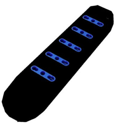 Electraline 82017 Multipresa Senza Cavo, Nero