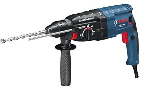 Bosch Professional Bohrhammer GBH 2-28 F (inkl. Zusatzhandgriff, Tiefenanschlag 210mm, Maschinentuch, Einlage, L-BOXX)