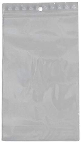 lot de 50 Sachets 110 x 170 mm fermeture zip Transparent. Sachet fermeture zip 11 x 17 cm 50u sac plastique compatible alimentaire et congélation de marque UNIVERS GRAPHIQUE REF UGZ11170