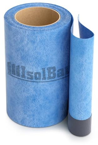 Isolbau Spezial Wannen-Dichtband 3m - Wannen-Fugenband zur Abdichtung von Sanitär, Badewanne, Dusche, Bad, Selbstklebend für Innen- & Außenbereich