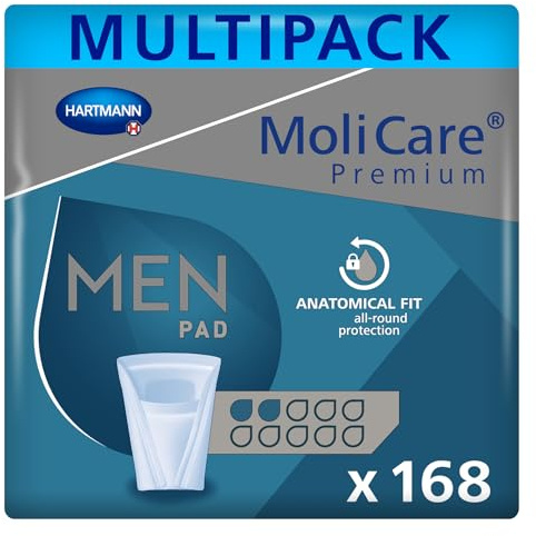 MoliCare premium MEN Pad 2 Tropfen Inkontinenzeinlagen | 12 x 14 St.