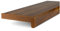 TJ Fensterbank Innen Kunststoff Eiche Gold Optik / 25 x 190 cm Fensterbank inkl. Seitenabschluss/PVC Fensterbank nach Maß/Fensterbank Innen kratzfest und feuchtigkeitsundurchlässig