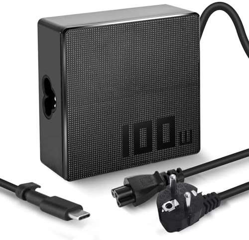 ANTWELON 100W USB C Chargeur pour ASUS ROG Flow X13 Z13 GZ301Z GZ301 ZenBook 14X 14 Chromebook MacBook HP Dell Lenovo et Tous Les Ordinateurs Portables ou Smartphones 20V 5A Type C PD Alimentation