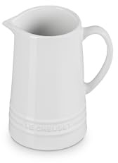 Le Creuset Stoneware Small Pitcher, 10 oz., White