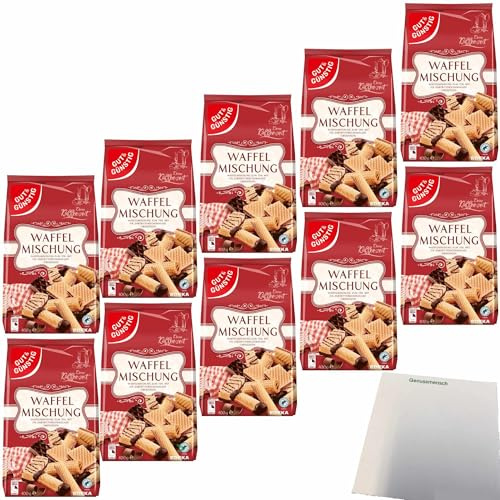 Gut&Günstig Waffelmischung Gebäck VPE (10x400g Packung) + usy Block