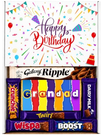 GRANDAD Chocolate Hamper - Birthday Gift for Grandad - Happy Birthday Grandad - Gift for Him - Present for Grandad - Letterbox Gift Hamper