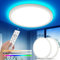 YiLaie 2 Pezzi Plafoniera LED Soffitto Moderna,24W RGB Lampadario per Camera da Letto Ø30cm,3000K-6500K Lampada LED Soffitto Dimmerabile Con Telecomando, IP44 Impermeabile,Per Soggiorno Camera letto