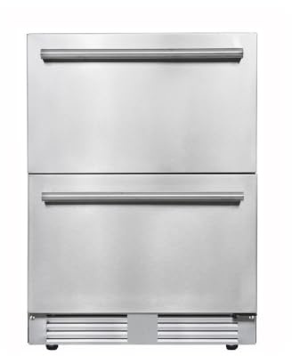 FrigeluX Réfrigérateur Extérieur Double Porte RE2T136A 136L