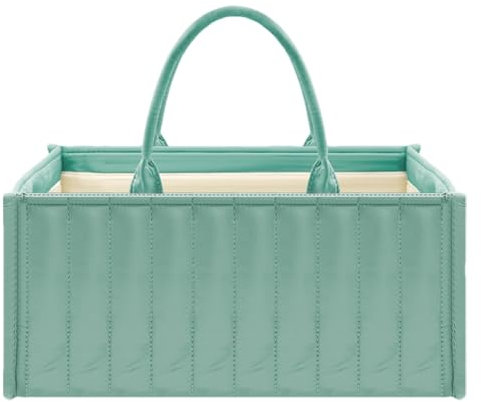 Wickel-Organizer-Tasche – Dusch-Windelkorb, Dusch-Windel-Organizer für Kleinkinder, faltbar, Badezimmer, Wohnzimmer, Auto, Aufbewahrung, Wickeltisch, Must-Have für Bücher, Windeln (37 x 24 x 17 cm)