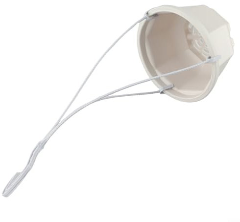 Colgante de plástico con fondo de flujo de aire, ideal para helechos, hiedra y plantas araña en espacios interiores o exteriores (E160)