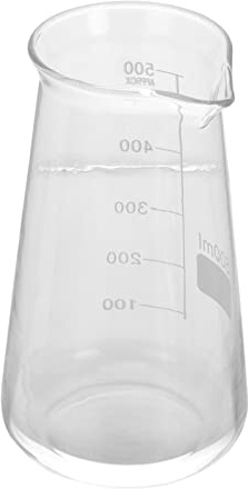Didiseaon High-Temperature Resistant Borosilicate Lab Beaker Chemistry Glassware Measuring Cup for Paint Wine Graduated Scale Cup Tool