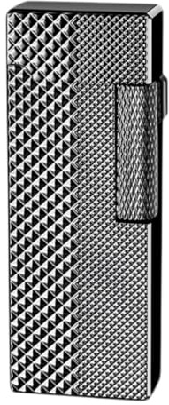 Feuerzeug，Stabfeuerzeug Gas NachfüLlbar，Personalisierte Geschenke Lighter ，Geschenkegeburtstagsgeschenk FüR MäNner Ehemann Vater Geschenk (Schmal schwarz)