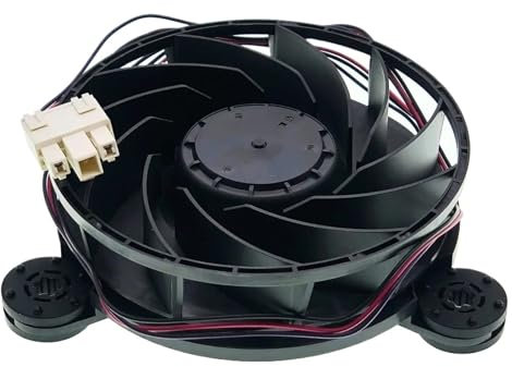 BoBoBn GW12E12MS1AZ-52Z32 Motore Ventola evaporatore Frigorifero DC 12V 0,33A Ventola di Raffreddamento Compatibile con Frigorifero Haier