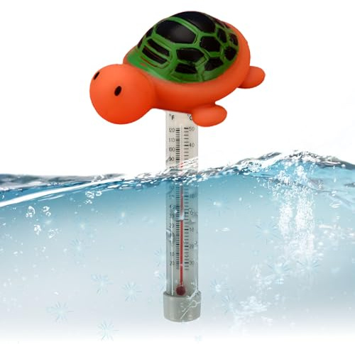 Termómetro Flotante Para Piscina - Termómetro y Bañera | Medidor De Temperatura Preciso Para Piscinas Exteriores e Interiores, Spas, Bañeras De Hidromasaje y Acuarios