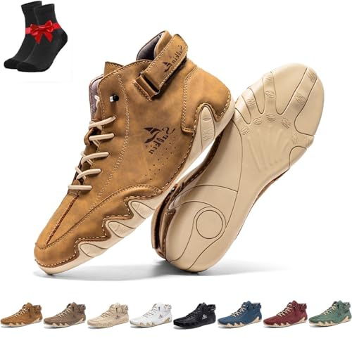 Vogany Shoes Orthopedic Sneakers Women and Men,High Hiking Shoes,Breathable Barefoot Shoes,Lightweight Casual Sneakers