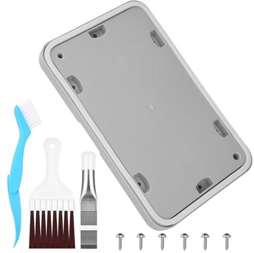 PARTSEE Wartungssklappe Serviceklappe mit Kondensator Kamm Trockner für Bosch Trockner Serie 6 / Serie 8 / MAXX7 für Siemens IQ300 / IQ500 / IQ700 / IQ800, Reparatursatz Set wie 646776 00646776