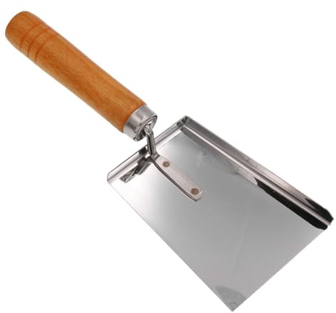 Toddmomy Stainless Steel Beekeeping Cleaning Shovel for Hive Inspection
