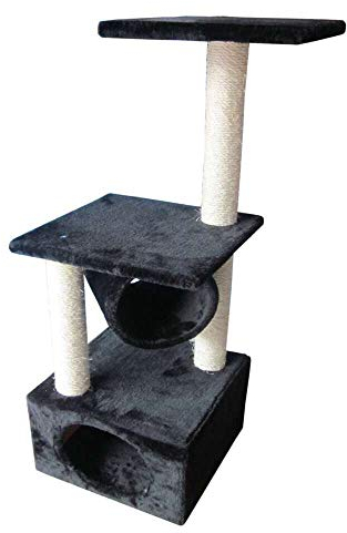 Europet Bernina 431-406878 Classic-Eco Kratzbaum Rodo 110 cm, schwarz