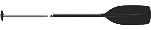 Gumotex Typ 505.2 Allround Kanoe Raft/Kanu Stechpaddel 2-teilig 140cm, Farbe:schwarz