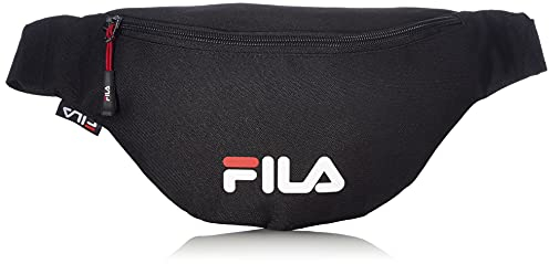 FILA Unisex Waist Bag Slim (Small Logo) Bauchtasche, Schwarz, Einheitsgröße EU