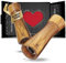 BUTLERBELL® Salz und Pfeffermühle Holz in Luxus Geschenkbox mit Herz ideal als Hochzeitsgeschenk | Geschenke zur Hochzeit | Hochzeitsgeschenke für Brautpaar | Einweihungsgeschenk (Polygon)