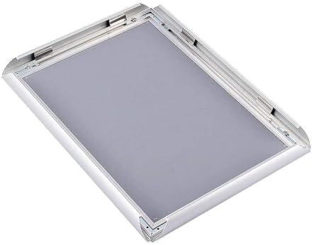 Yosoo Outdoor Bilderrahmen Wetterfest A4-Aluminium-Klapprahmen Zum Präsentieren von Postern mit Wandmontagemöglichkeiten für den Innen- und Außenbereich, Wasserfest