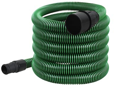 Robuster Staubabsaugschlauch, 3,5 m, passend für Festool CT-Serie (CT 15/25/26/36/48, Mini/MIDI), D27/32 mm, flexibler, knickfester Vakuumschlauch für Holzbearbeitung, Werkstattstaubsammlung (grün)