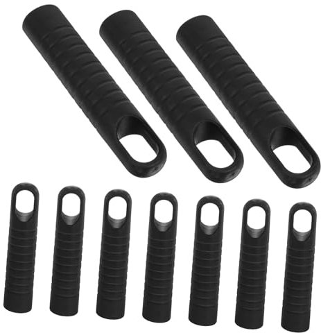 Garneck 10 Pièces Embout de Manche à Balai Accessoire pour Balai Manchon pour Manche Poignée Support Remplacement de Poignée