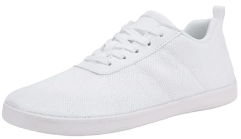 Zapatillas Deporte HombreZapatillas Hombre Exterior Nuevas Deportivas con Malla Transpirable y Tejido Volador para una Óptima Ventilación y Comodidad en Cada Paso (White, 38)