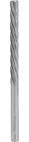 Spiral Reamer Tungsten Steel Straight Shank Reamer, 6mm Diameter H7 Precision Tool for Metalworking, Durable Carbide Cutting with Fine Packaging for Easy Storage