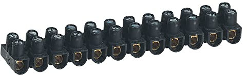 Legrand LEG98432 - Morsetto di collegamento Nylbloc 57 A, 2 morsetti a vite, 10 mm, colore: Nero