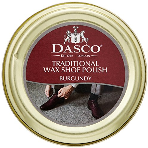 Dasco Traditional Wax shoe polish - Burgundy