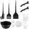 VARHHUXHA 10 Piezas Kit Herramientas de Tinte para Coloración Cabello, con Cepillo de Tinte para Cabellos, Tazón de Teñir, Pinzas para Cabello, Guante y Oído Cubre, para Salón Bricolaje