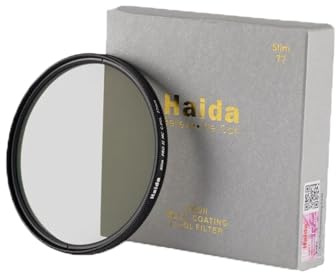 Haida Pro II Ultra Slim CPL Objektivfilter Multivergütung Zirkular-Polarisationsfilter (62 mm)