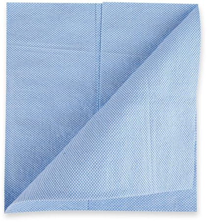 400 Stück Hygoclean Reinigungstücher | Zellulose, gelegt, blau, B: 38cm, L: 30cm, 78gr-m², Reinigungstücher, Lappen, Putztücher